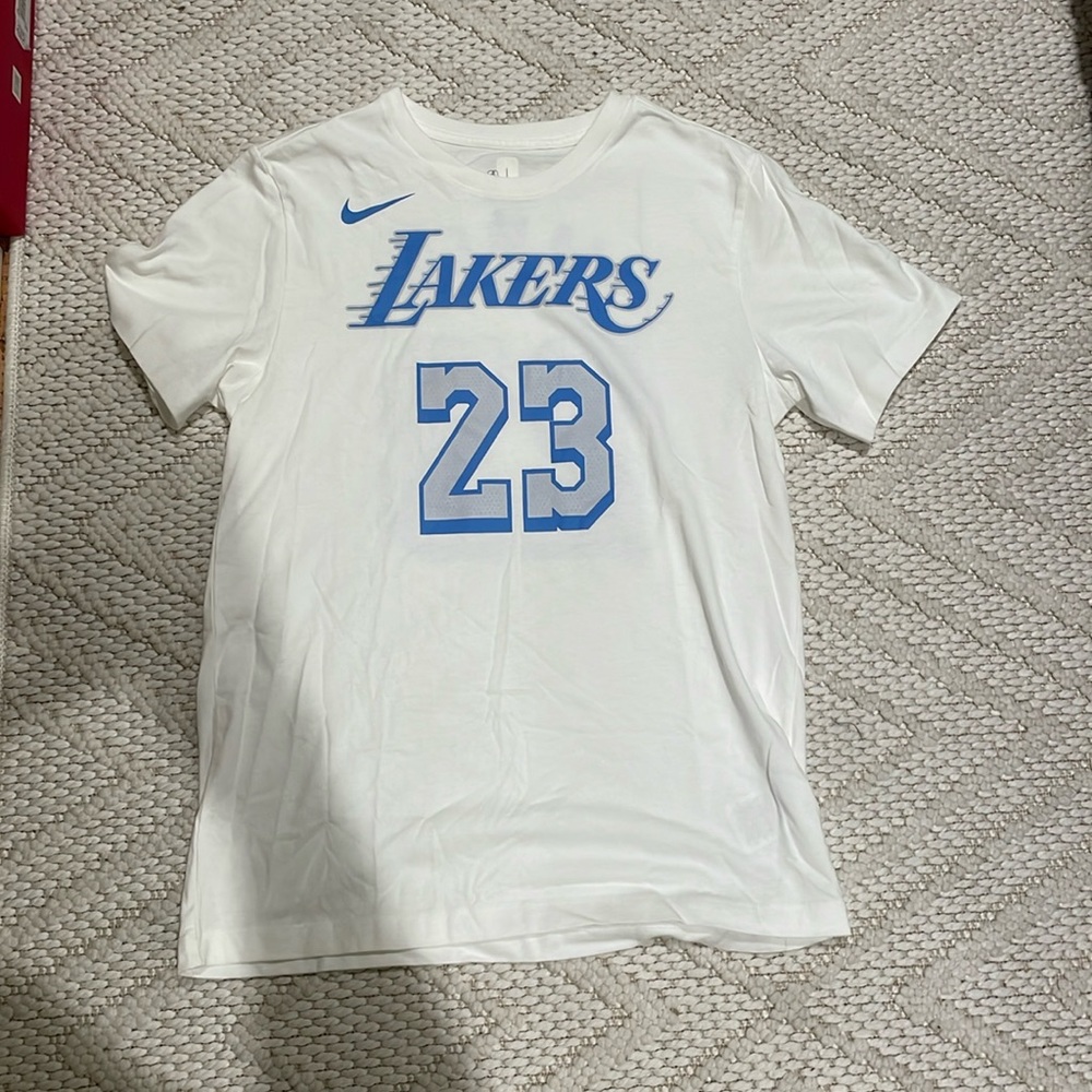 Nike Lebron James Lakers Jersey Shirt
